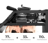 WM10 Trifold Water Rowing Machine